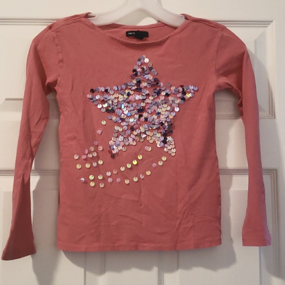 Gap Kids Sequin Shooting Star Shirt